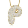 2026 Hot Sale J Letter Moissanite Pendant 26 Letters GRA Certified Iced Out Men Hip Hop Jewelry 925 Silver D Color VVS Pendant