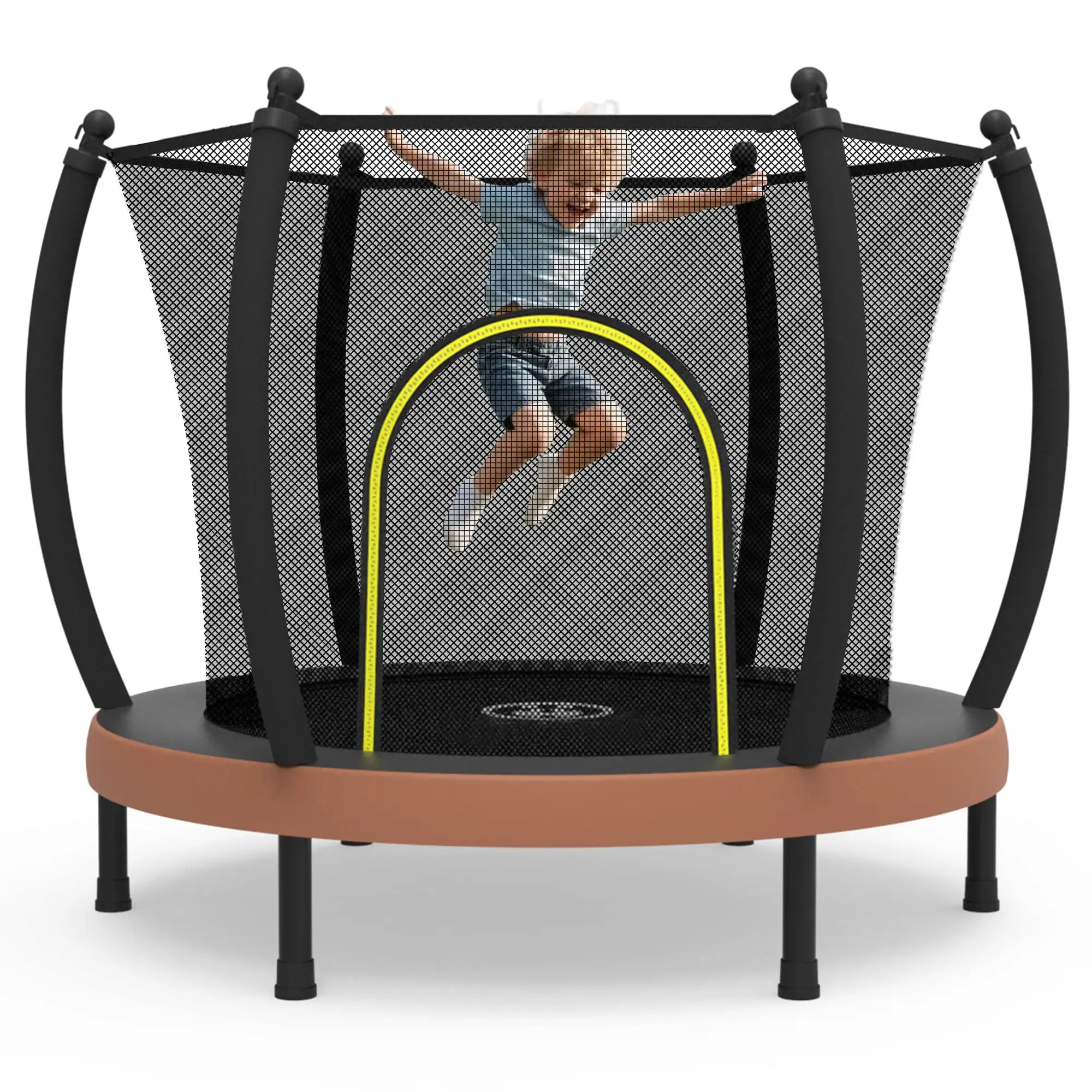 Zoshine Professional 60inch Kids Trampoline-Durable PVC Foam Steel Construction for Safe Outdoor Fun