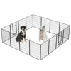 Dog Playpen Outdoor 16 Panels Dog Pen 40" Height Dog Fence Exercise Pen with Doors for Large Medium Small Dogs