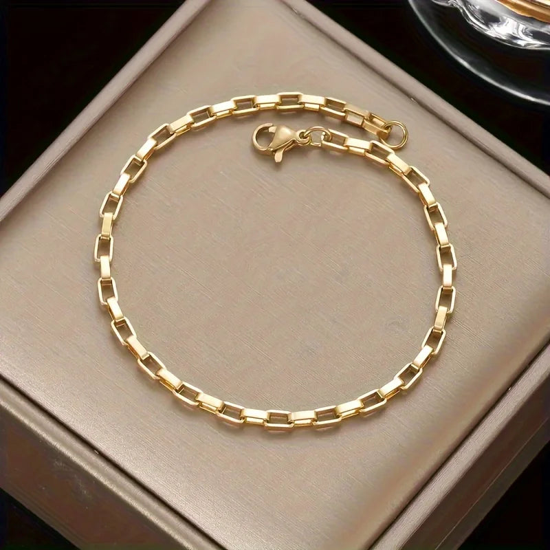 1pc Vintage Boho Style 18K Gold Plated, Silver Plating  Women's Fashion Bracelet, Daily Wear All-Season Jewelry