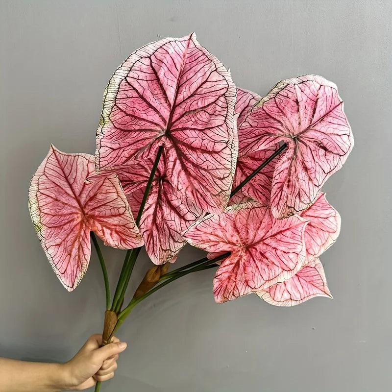 2 Artificial Plant - 27-Inch Faux Calla Lily, Uv-Resistant Imitation Plant, Plastic Artificial Plant, Indoor And Outdoor Garden