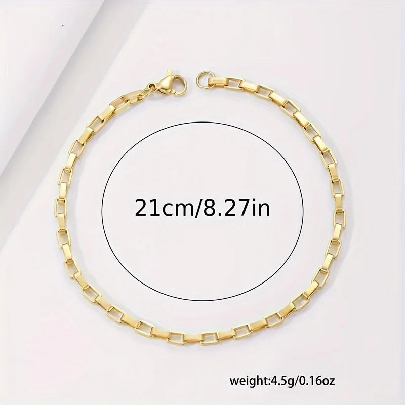 1pc Vintage Boho Style 18K Gold Plated, Silver Plating  Women's Fashion Bracelet, Daily Wear All-Season Jewelry