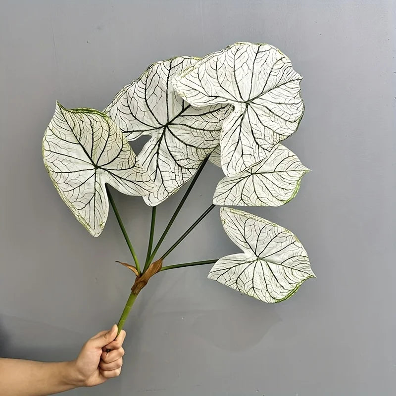 2 Artificial Plant - 27-Inch Faux Calla Lily, Uv-Resistant Imitation Plant, Plastic Artificial Plant, Indoor And Outdoor Garden
