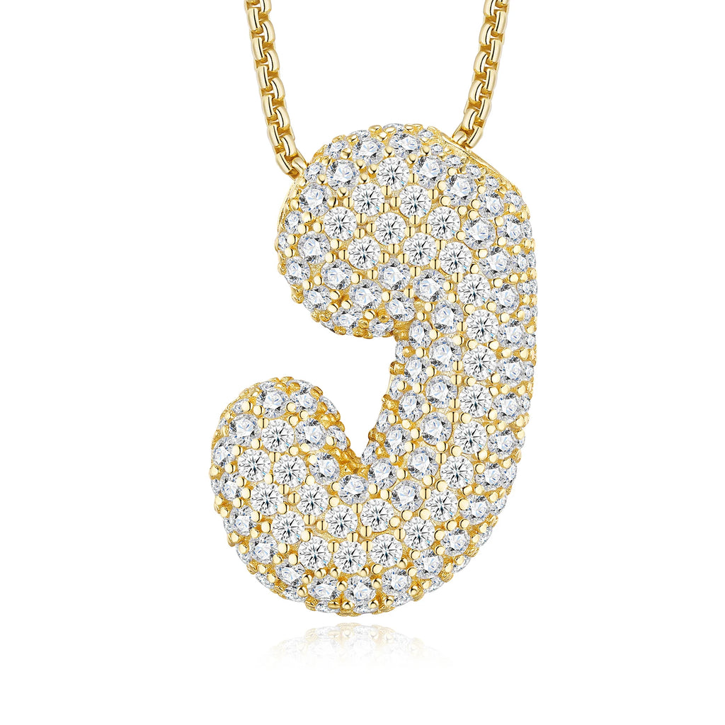 2026 Hot Sale J Letter Moissanite Pendant 26 Letters GRA Certified Iced Out Men Hip Hop Jewelry 925 Silver D Color VVS Pendant