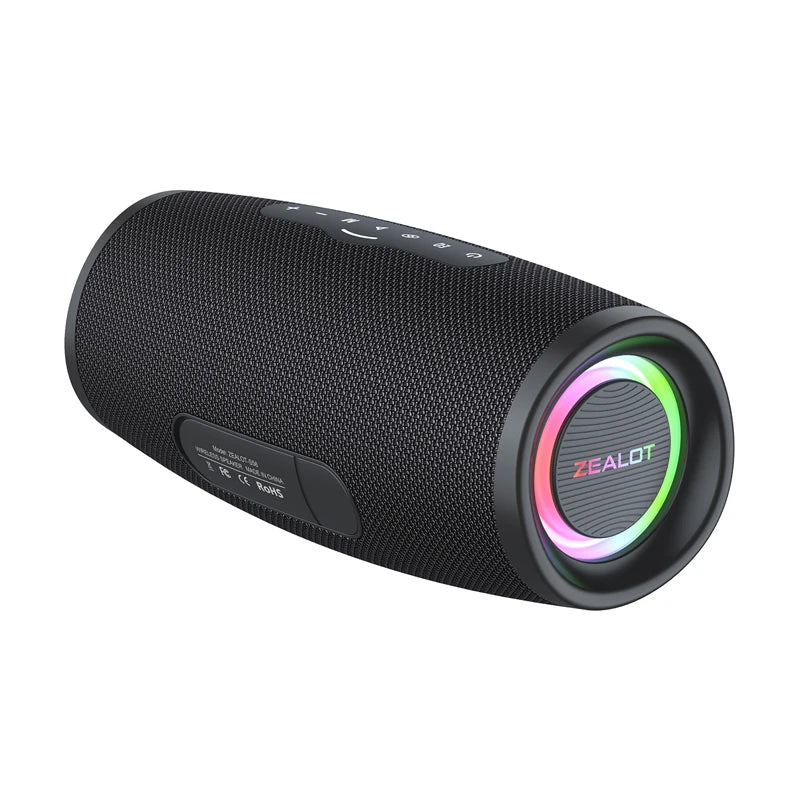Chinese Factory New Model Zealot S56 Wireless Speaker 40W High Power Big Battery for Camping Outdoor