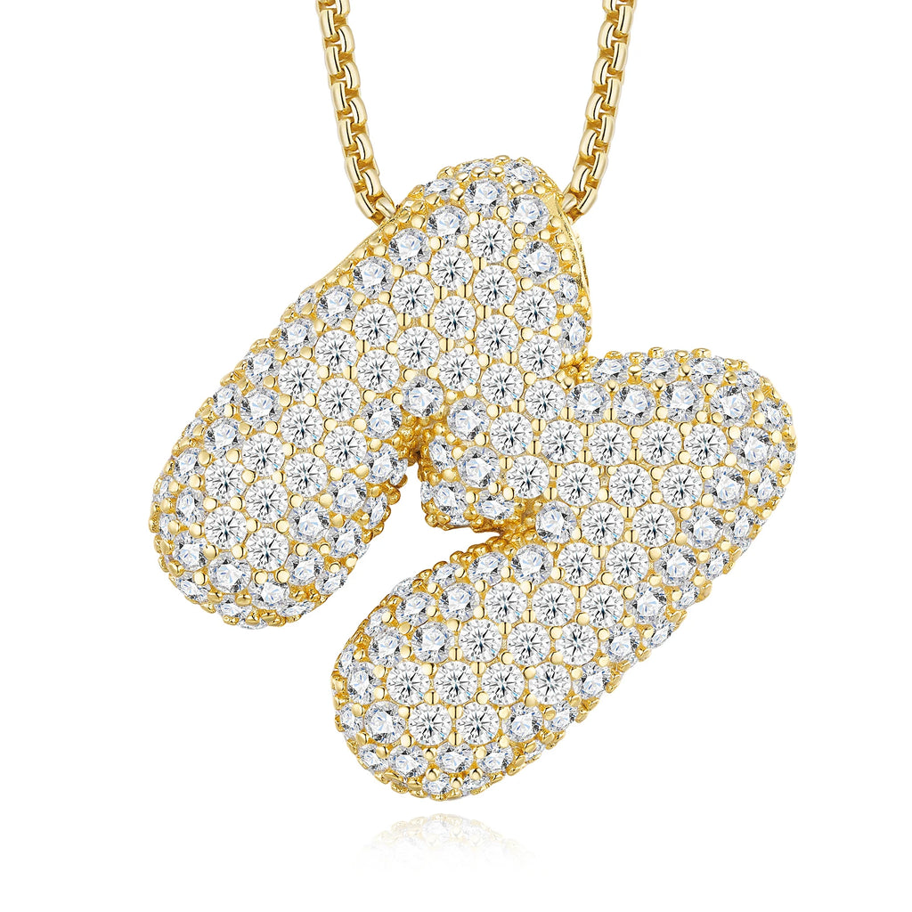 2026 Hot Sale J Letter Moissanite Pendant 26 Letters GRA Certified Iced Out Men Hip Hop Jewelry 925 Silver D Color VVS Pendant