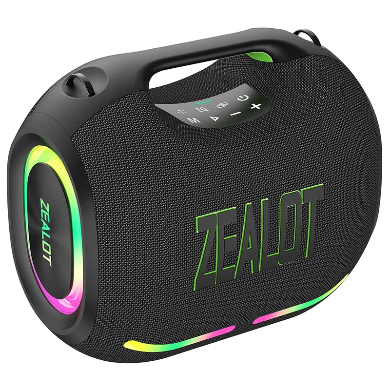 ZEALOT Hot Selling Wireless Speaker ZE01 Big Power IPX6 Waterproof Music Box for Outdoor Party