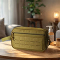 Outdoor Sport 600D Nylon Admin Waist Pouch Laser Tactical Molle Gadget Organizer Zipper EDC Utility Personal Defense Equipment