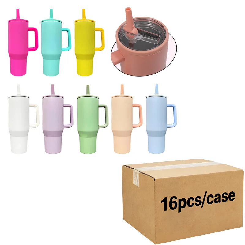 Us Warehouse 40 OZ Sparkle Rhinestone Cold Retention Travel Mug 40OZ Cup With Straw for Home Office Outdoor Daily Use
