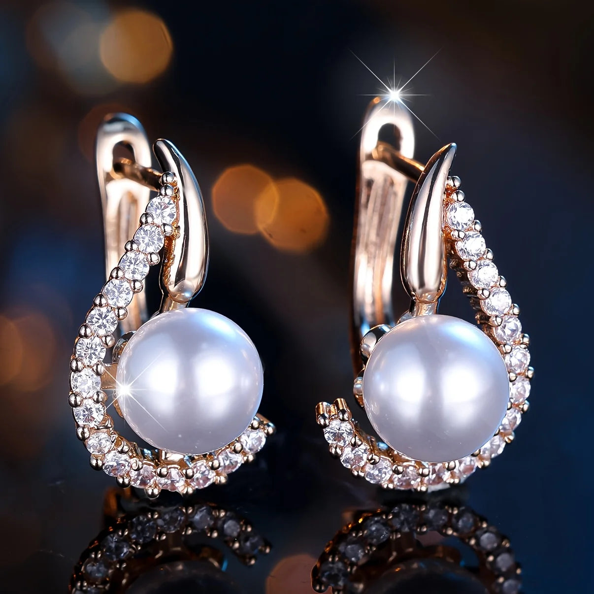 ANGOL a Pair of Classic Fashion Women's Fashion Versatile Jewelry Earrings Suitable for Friends