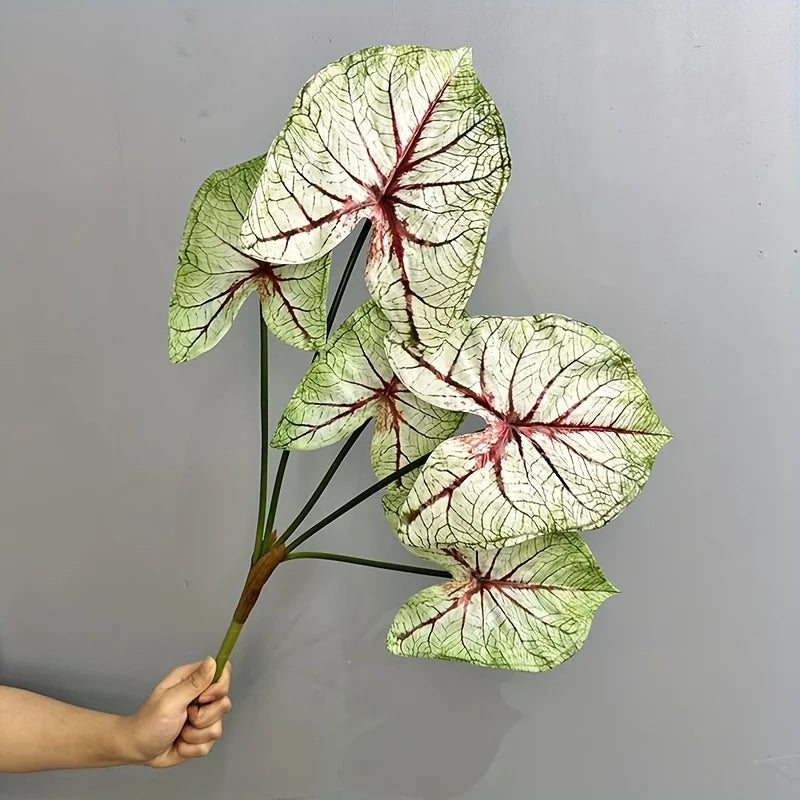 2 Artificial Plant - 27-Inch Faux Calla Lily, Uv-Resistant Imitation Plant, Plastic Artificial Plant, Indoor And Outdoor Garden