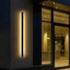 Dimmable Long Outdoor Light IP65 Waterproof Outdoor Sconces Wall Lighting Modern LED Exterior Wall Sconces for Porch House