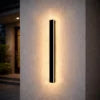 Dimmable Long Outdoor Light IP65 Waterproof Outdoor Sconces Wall Lighting Modern LED Exterior Wall Sconces for Porch House