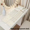 Transparent Home Desktop 5-Tier Countertop Drawer Jewelry Boxes.Multiple Options Available: 5-layer Jewelry Box or Set of 6