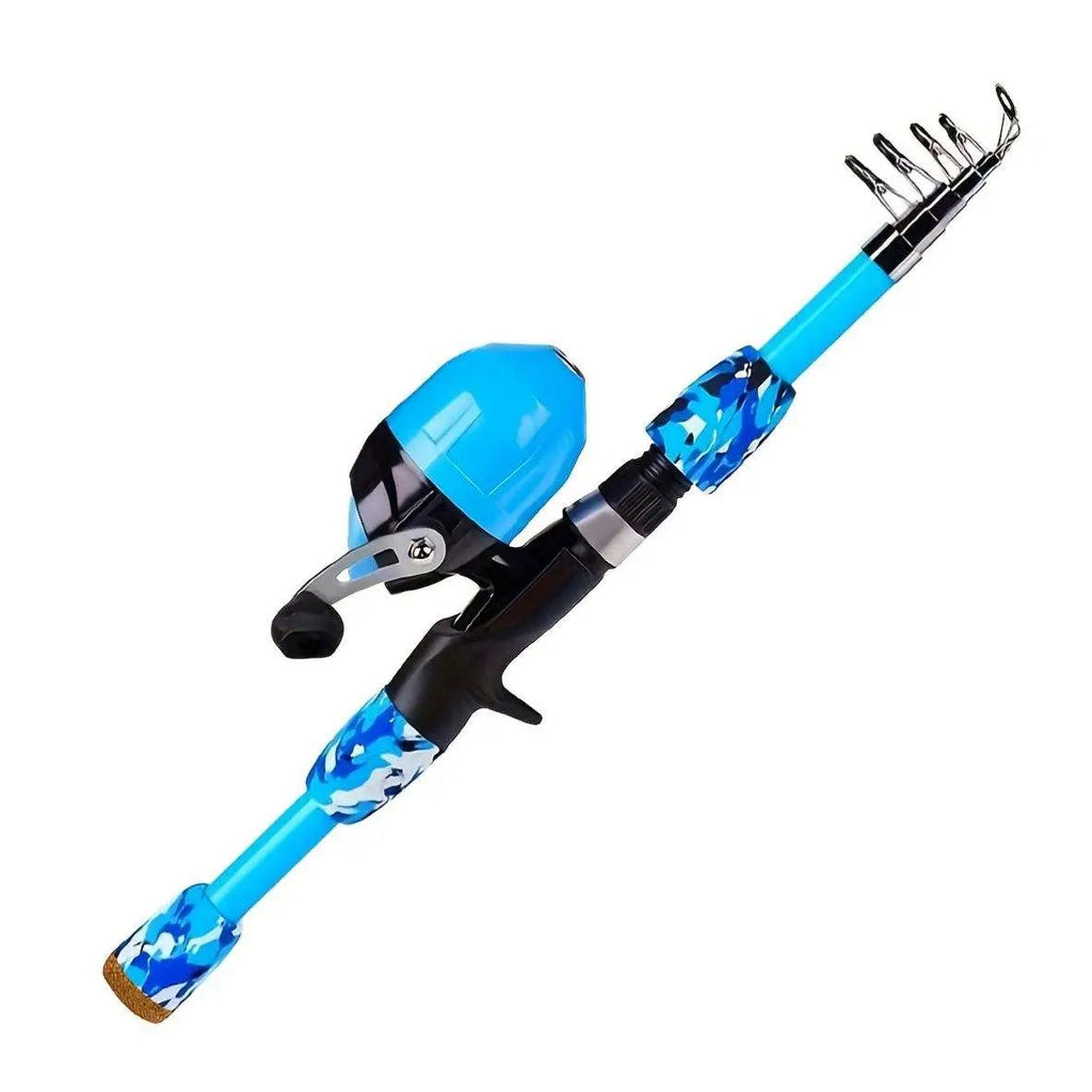 Ultra Light Saltwater Spinning Pole for Wholesales Soft Children Fishing Rod Combo