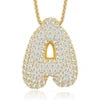 2026 Hot Sale J Letter Moissanite Pendant 26 Letters GRA Certified Iced Out Men Hip Hop Jewelry 925 Silver D Color VVS Pendant