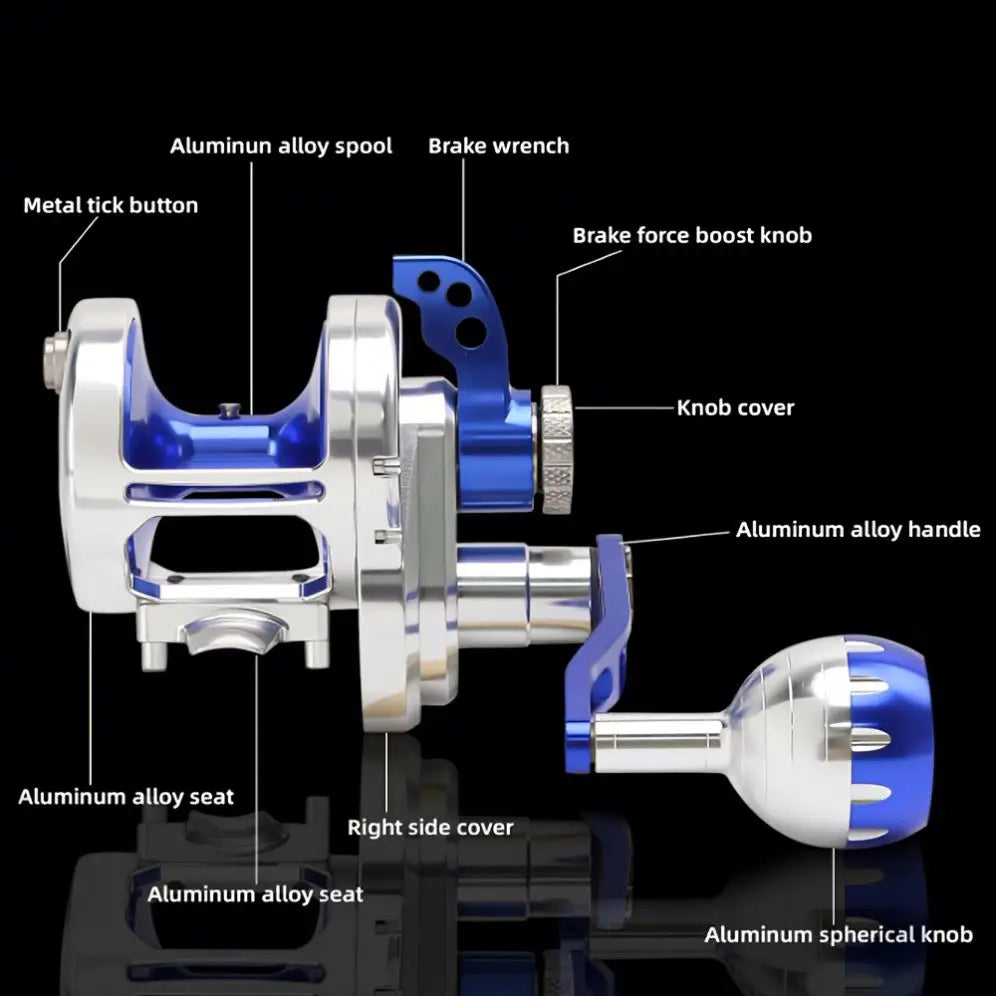 Topline Tackle Overseas Spot Good Quality Vertical Fishing Reels for Tuna Saltwater Jigging Reel