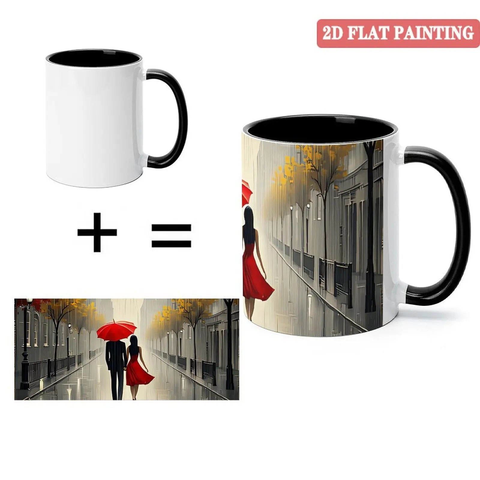 11oz Ceramic Mug for Event Customization
