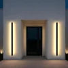 Dimmable Long Outdoor Light IP65 Waterproof Outdoor Sconces Wall Lighting Modern LED Exterior Wall Sconces for Porch House
