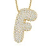 2026 Hot Sale J Letter Moissanite Pendant 26 Letters GRA Certified Iced Out Men Hip Hop Jewelry 925 Silver D Color VVS Pendant