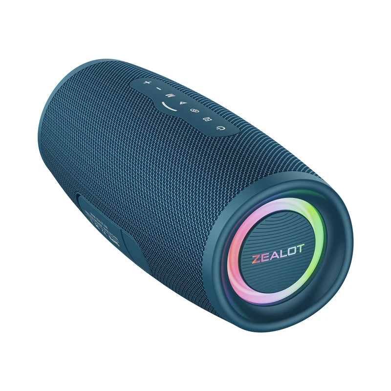 Chinese Factory New Model Zealot S56 Wireless Speaker 40W High Power Big Battery for Camping Outdoor