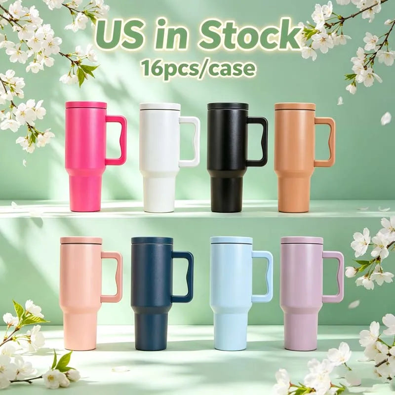 Us in Stock 40 OZ Leak Proof Hydration Bottle 40 OZ Green Plated for Home Office Outdoor Daily Use Long Lasting