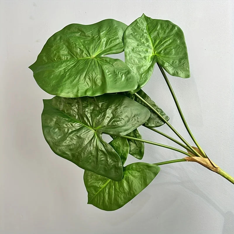 2 Artificial Plant - 27-Inch Faux Calla Lily, Uv-Resistant Imitation Plant, Plastic Artificial Plant, Indoor And Outdoor Garden