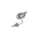 E2698 Arrow Cuff Earrings White Gold Plated Tibetan Silver Alloy Unisex Vintage Fashion Jewelry