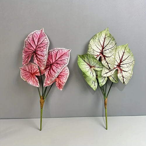 2 Artificial Plant - 27-Inch Faux Calla Lily, Uv-Resistant Imitation Plant, Plastic Artificial Plant, Indoor And Outdoor Garden