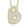 2026 Hot Sale J Letter Moissanite Pendant 26 Letters GRA Certified Iced Out Men Hip Hop Jewelry 925 Silver D Color VVS Pendant