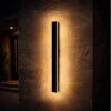 Dimmable Long Outdoor Light IP65 Waterproof Outdoor Sconces Wall Lighting Modern LED Exterior Wall Sconces for Porch House
