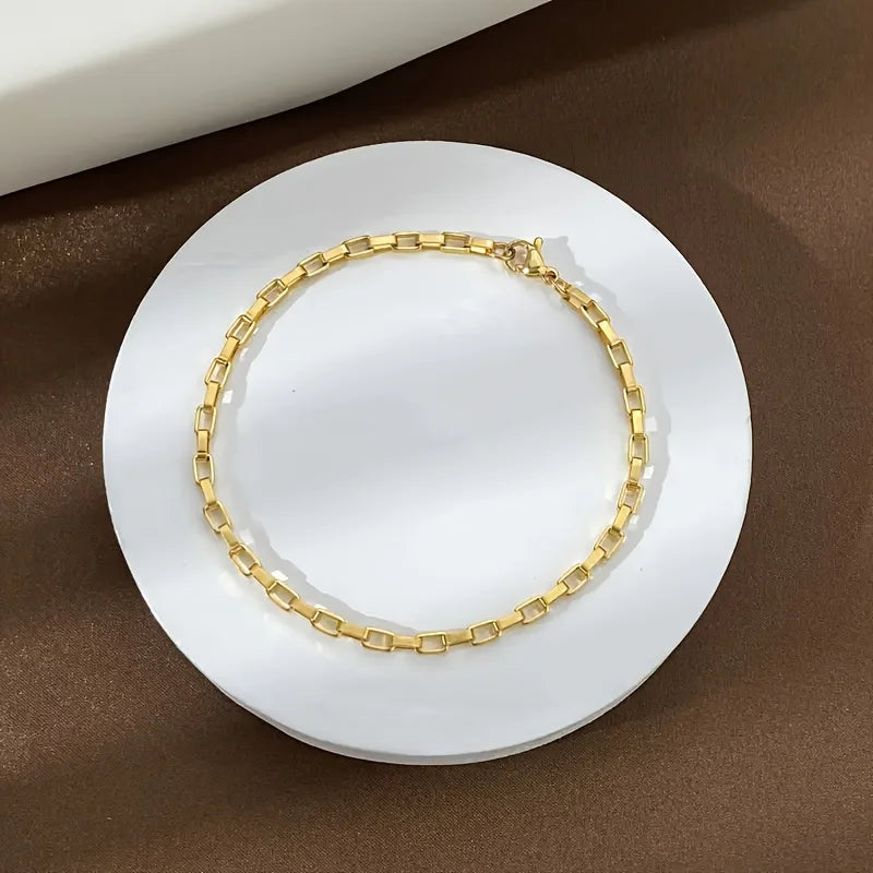 1pc Vintage Boho Style 18K Gold Plated, Silver Plating  Women's Fashion Bracelet, Daily Wear All-Season Jewelry