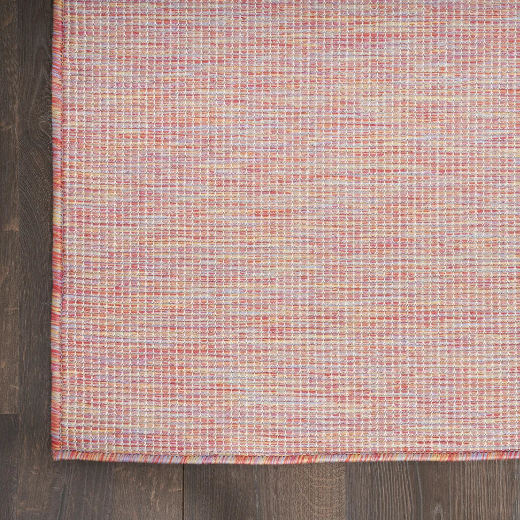 HMS 5' X 7' Indoor Outdoor Area Rug Red Jacquard Polyester for Bedroom Living Room Hallway-for Teens