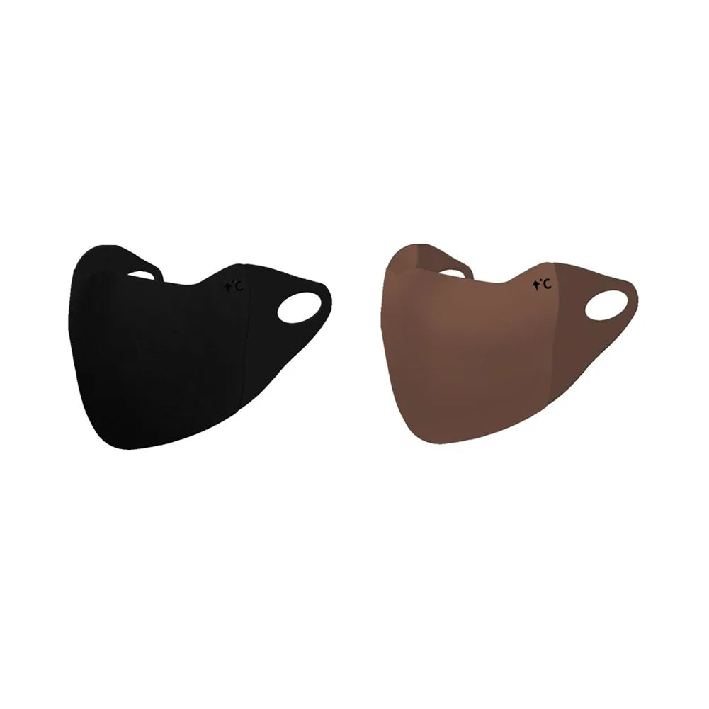 1/2Pcs Autumn Winter Warm Mask Breathable Outdoor Sport Riding Face Mask Traceless Windproof And Cold Proof Face Mask Protection