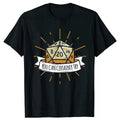 Retro Vintage ADHD&D Roll for Concentration Funny Gamer Dungeons DM RPG Dice Dragon T Shirts Summer Streetwear Gifts T-shirt Men