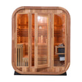Dry Steam Sauna Room Cedar Barrel Sauna Outdoor Cabin 4 Person Wooden Sauna Room