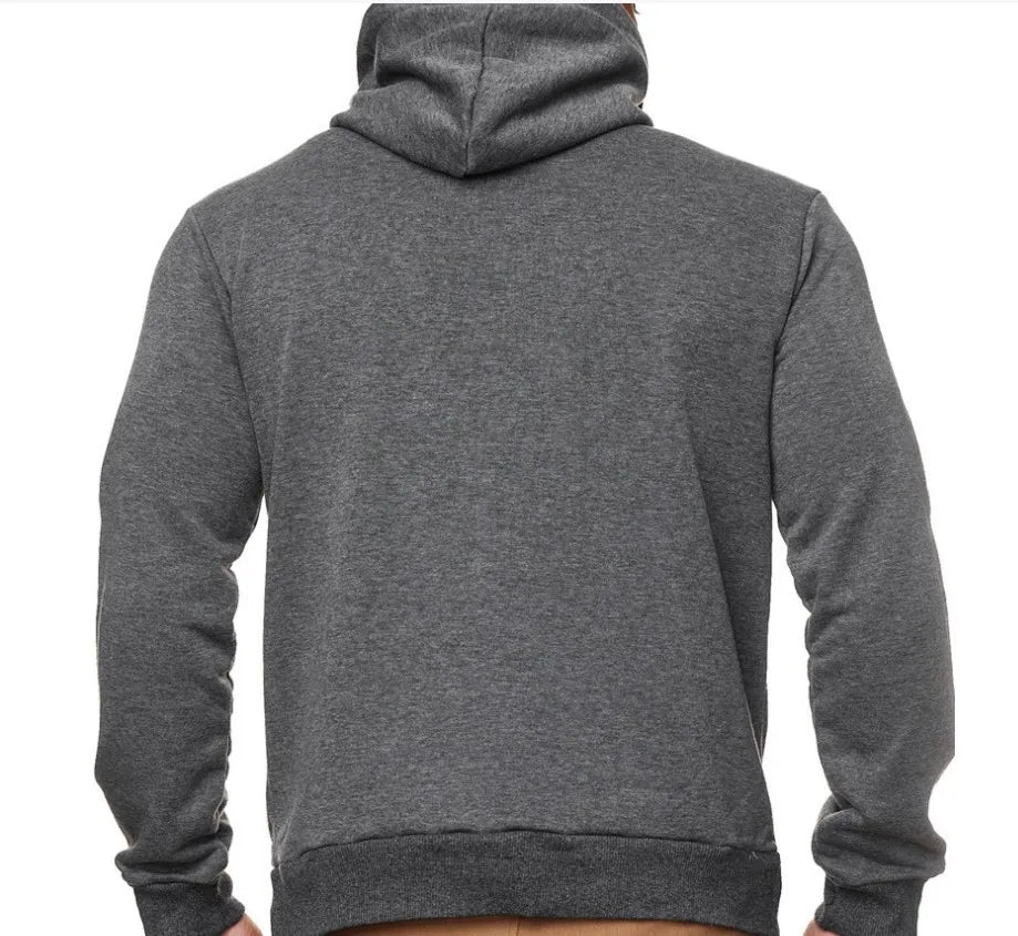Sportswear Men's Hooded Long Sleeve Fleece Sweater Men's Face Mask Sweatshirts