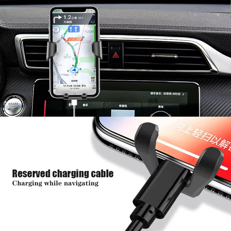 Gravity Car Phone Holder Air Vent GPS Stand Accessories For Opel Insignia Corsa D Mokka Zafira B A Astra H J Adam Combo Antara