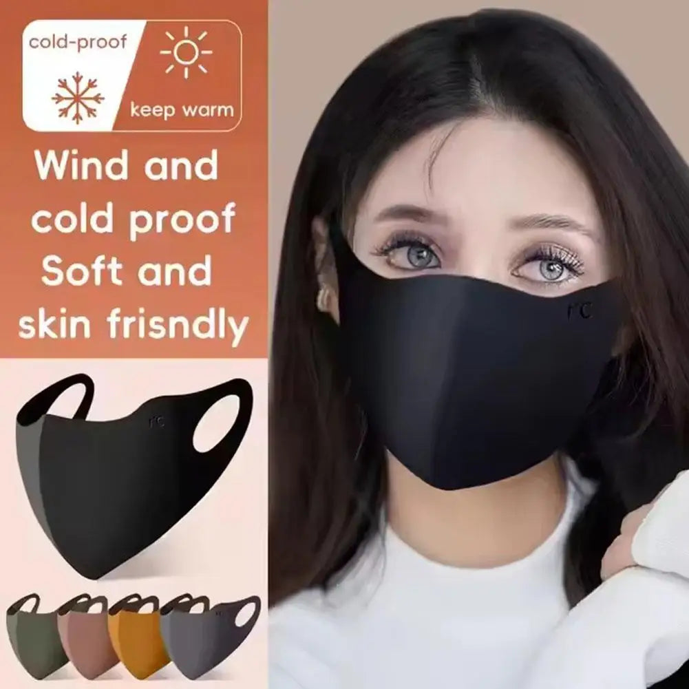 1/2Pcs Autumn Winter Warm Mask Breathable Outdoor Sport Riding Face Mask Traceless Windproof And Cold Proof Face Mask Protection