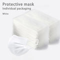 50/100Pcs Disposable Mask for Face Blue White Adult Mask Factory Wholesale 3 Layers Meltblown Non-Woven Breathable Face Mask