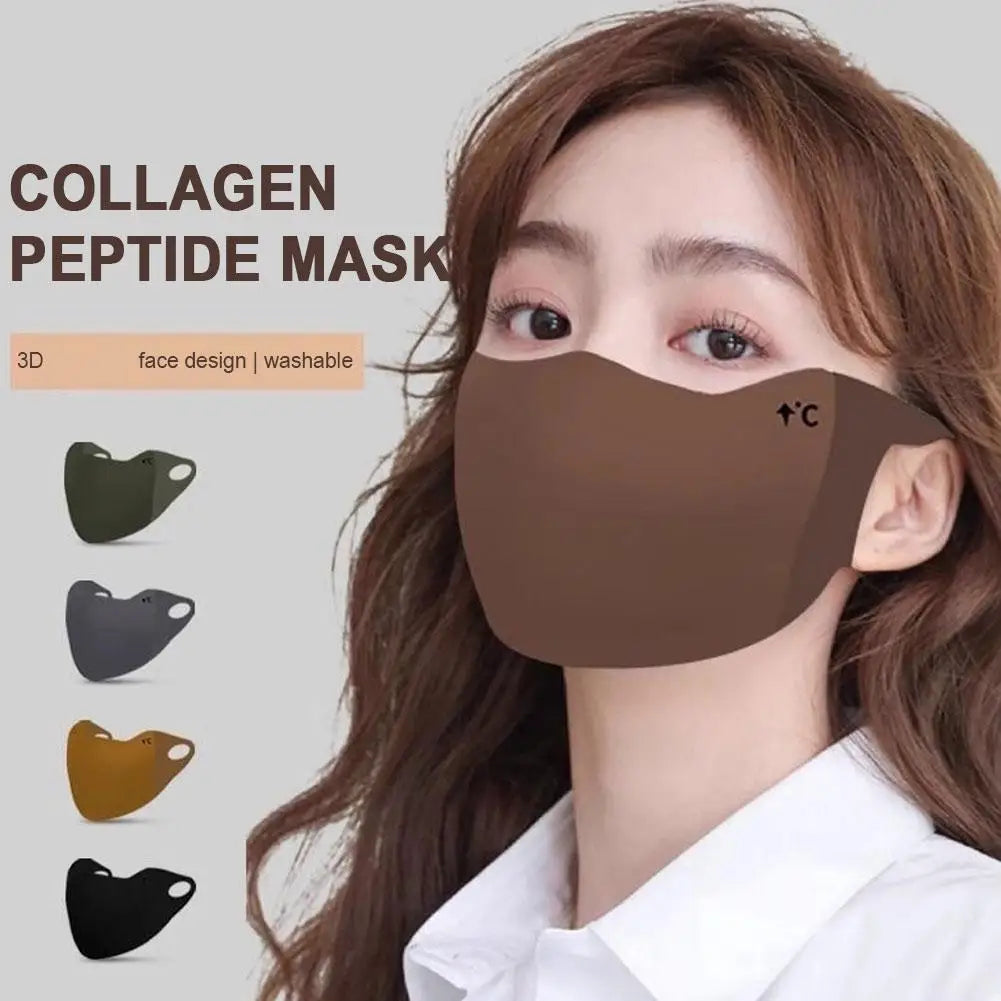 1/2Pcs Autumn Winter Warm Mask Breathable Outdoor Sport Riding Face Mask Traceless Windproof And Cold Proof Face Mask Protection