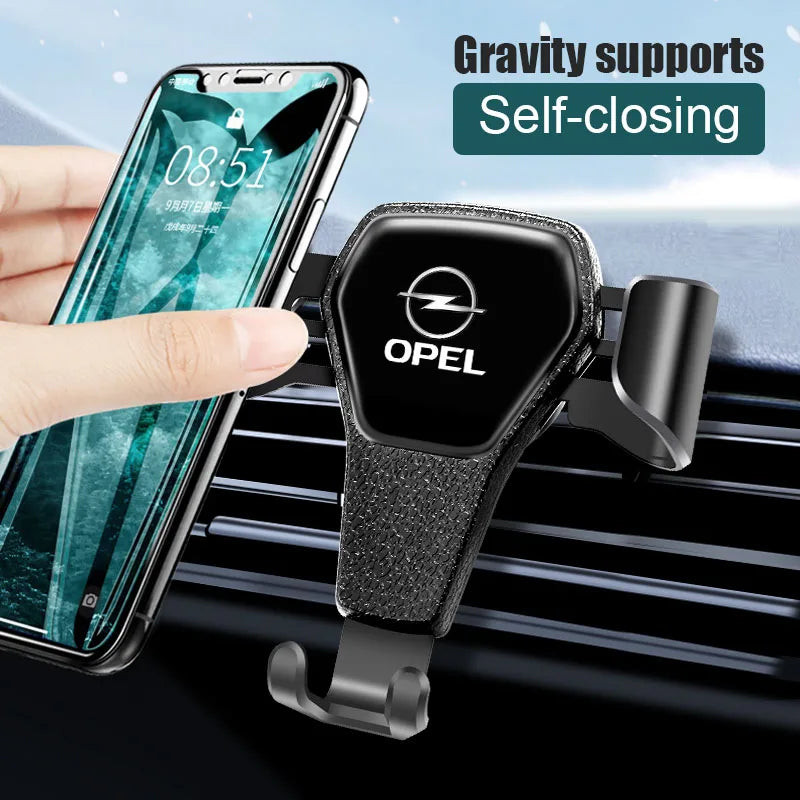Gravity Car Phone Holder Air Vent GPS Stand Accessories For Opel Insignia Corsa D Mokka Zafira B A Astra H J Adam Combo Antara